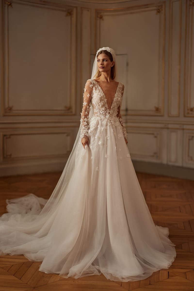 Νυφικό του οίκου Cassandra Wedding στην περιοχή Αττική